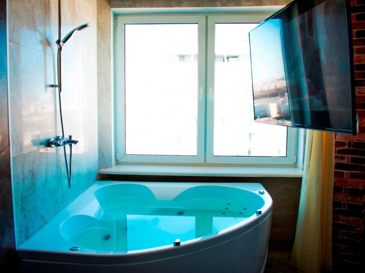 Jacuzzi New Loft Apartcomplex Kaskad, Минск - Центр Города 민스크 외부 사진